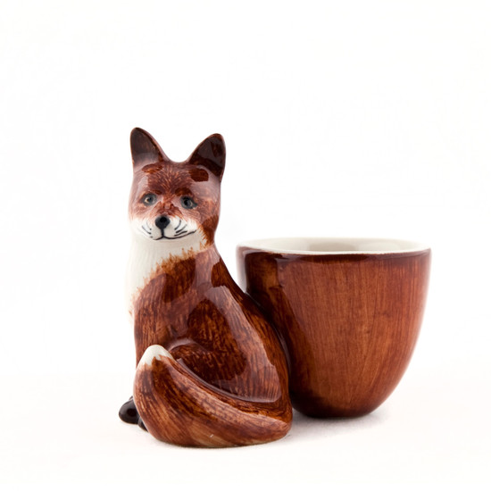 Quail Ceramics Fox Egg Cup