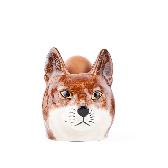 Quail Ceramics Fox Face Egg Cup