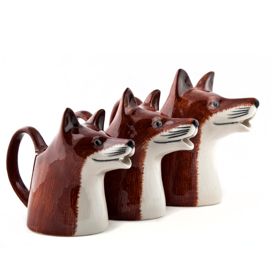 Quail Ceramics Fox Jug Large