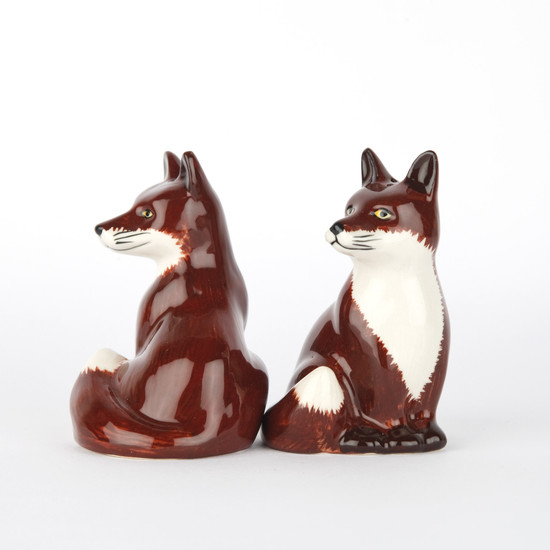 Quail Ceramics Fox Salt And Pepper