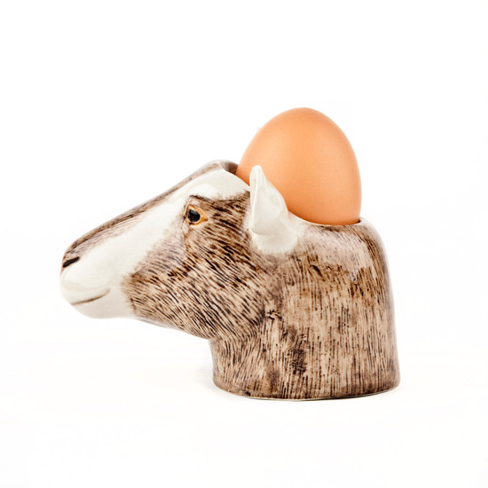 Quail Ceramics Goat Face Egg Cup