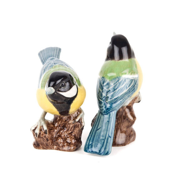 Quail Ceramics Great Tit Figures (2)