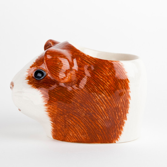 Quail Ceramics Guinea Pig Face Egg Cup Dutch