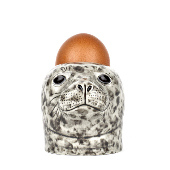 Quail Ceramics Harbour Seal Face Egg Cup