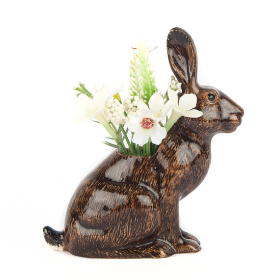 Quail Ceramics Hare Bud Vase