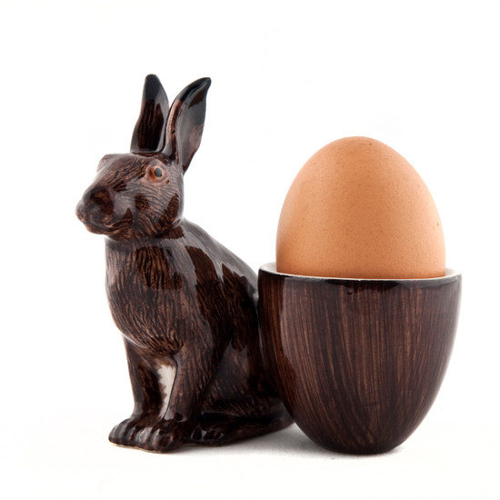 quail ceramics Hare Egg Cup