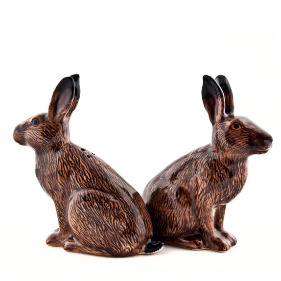 Quail Ceramics Hare Salt And Pepper