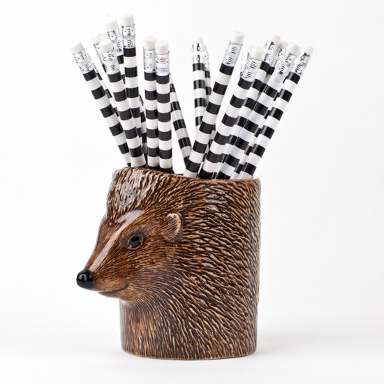 quail ceramics Hedgehog Pencil Pot