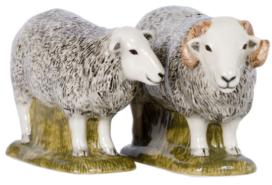 Quail Ceramics Herdwick Sheep Salt And Pepper