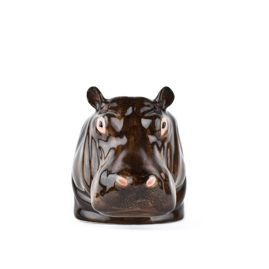 Quail Ceramics Hippo Face Egg Cup