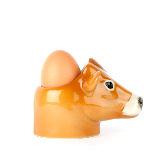 Quail Ceramics Jersey Cow Face Egg Cup