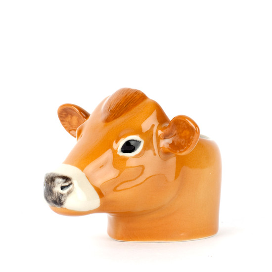 Quail Ceramics Jersey Cow Face Egg Cup