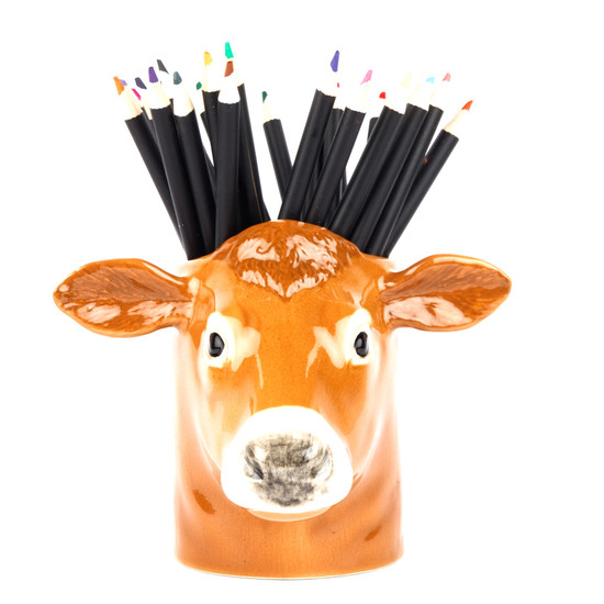 Quail Ceramics Jersey Cow Pencil Pot