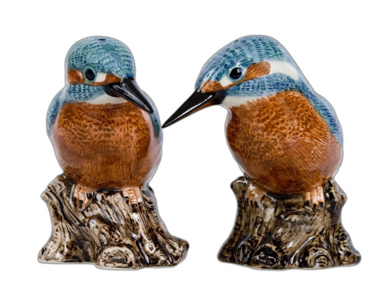 quail ceramics Kingfisher Salt and Pepper