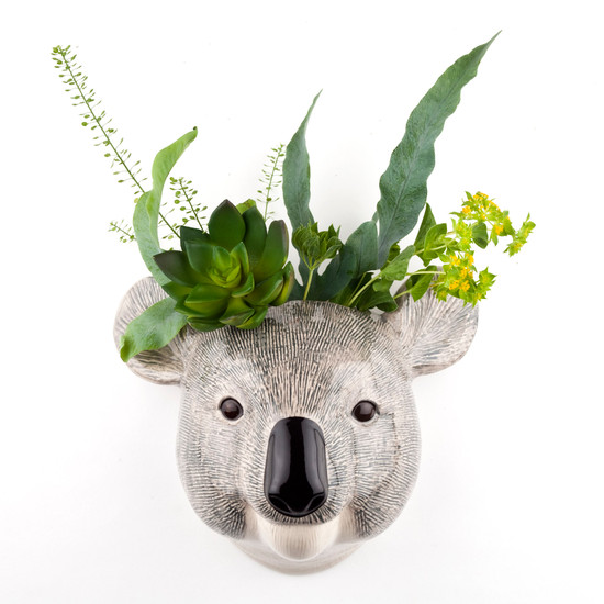quail ceramics Koala Small Wall Vase