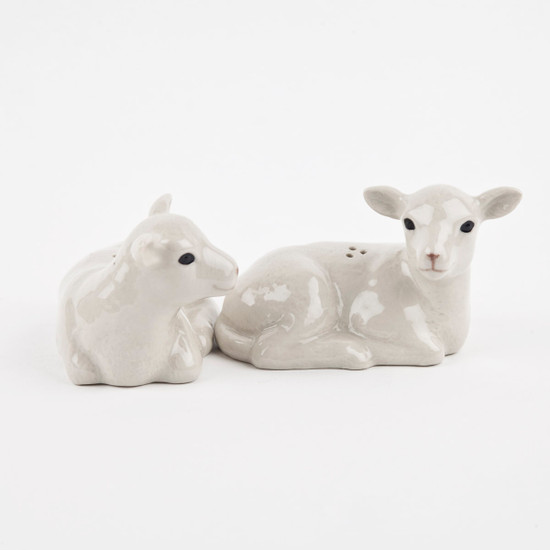 quail ceramics Lamb Salt & Pepper