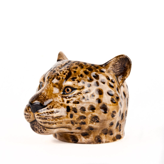 Quail Ceramics Leopard Face Egg Cup