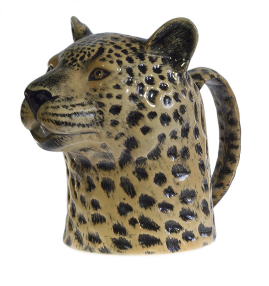 quail ceramics Leopard Jug large