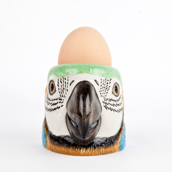 Quail Ceramics Macaw Face Egg Cup