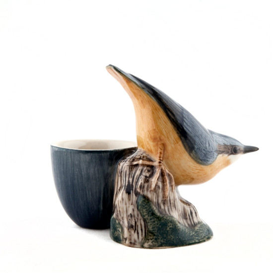 Quail Ceramics Nuthatch Egg Cup
