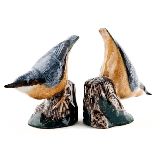 Quail Ceramics Nuthatch Figures