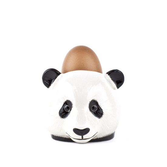 quail ceramics Panda Face Egg Cup