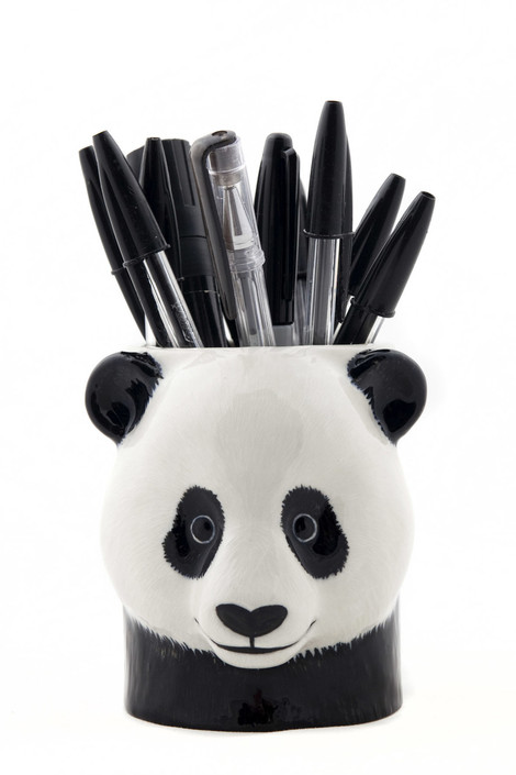 Quail Ceramics Panda Pencil Pot