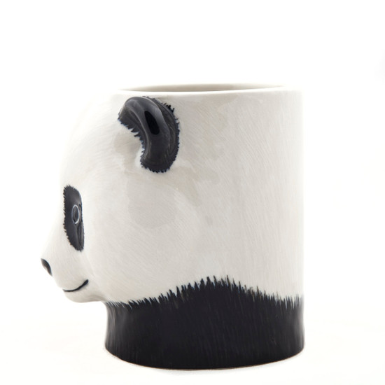 quail ceramics Panda Pencil Pot