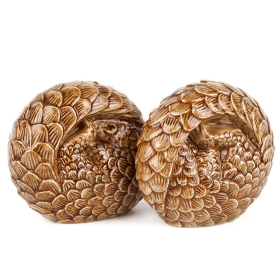 Quail Ceramics Pangolin Salt And Pepper