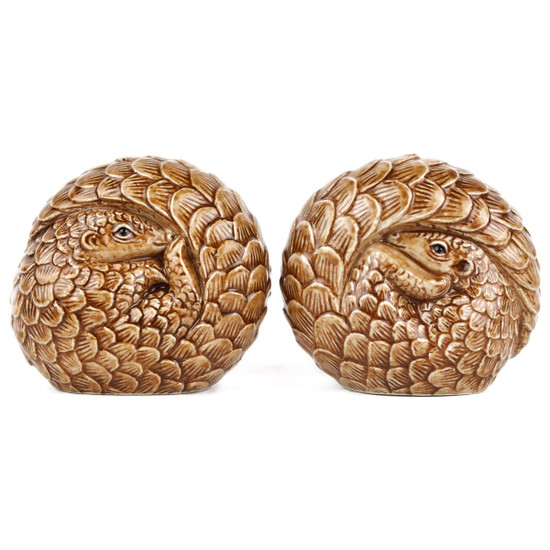 Quail Ceramics Pangolin Salt And Pepper