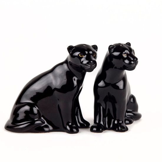 Quail Ceramics Panther Salt & Pepper