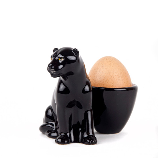 Quail Ceramics Panther With Egg Cup **2 FOR 1**
