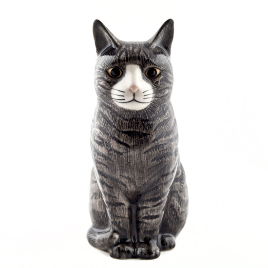 quail ceramics Patience Cat Money Box