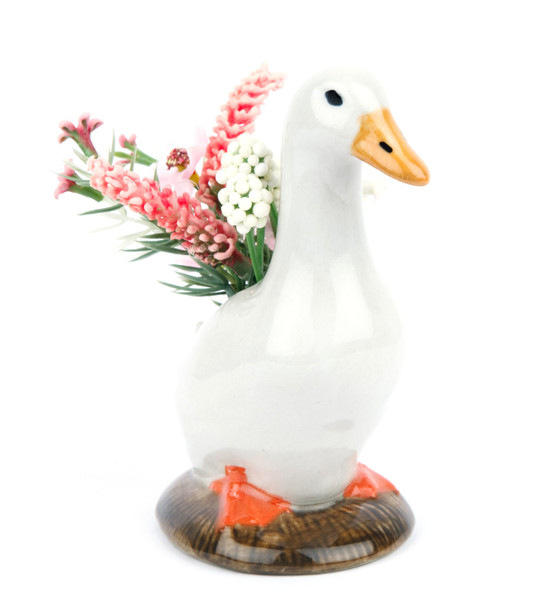 quail ceramics Pekin Bud vase