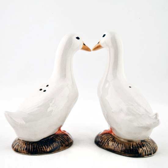 Quail Ceramics Pekin Duck Salt And Pepper