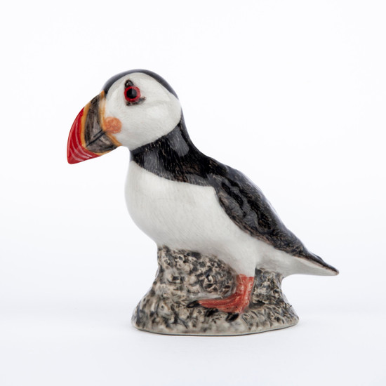 Quail Ceramics Puffin Bud Vase