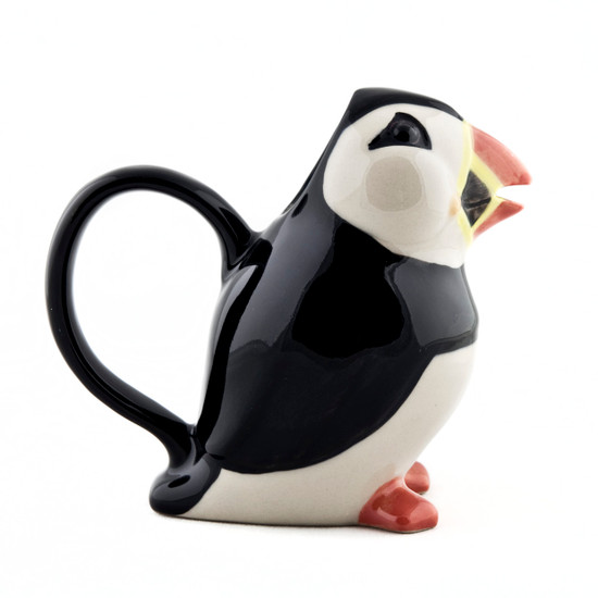 quail ceramics Puffin Jug