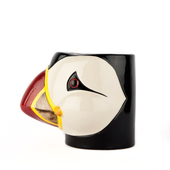 quail ceramics Puffin Pen pot