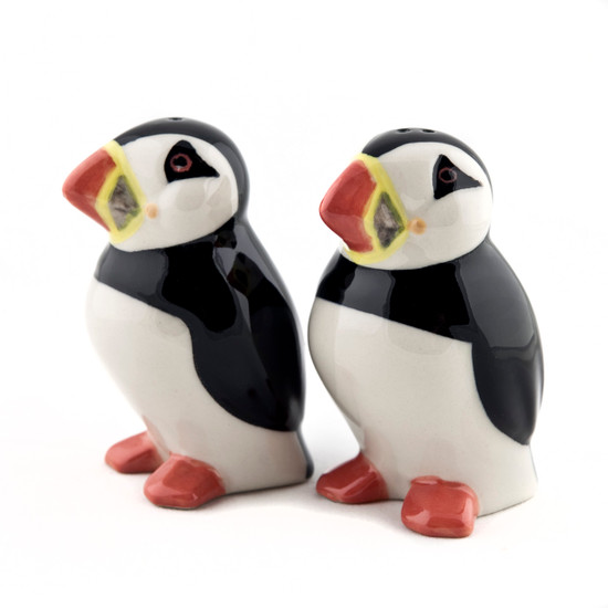 quail ceramics Puffin Salt and Pepper