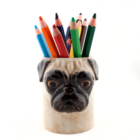 Quail Ceramics Pug Pen Pot Fawn