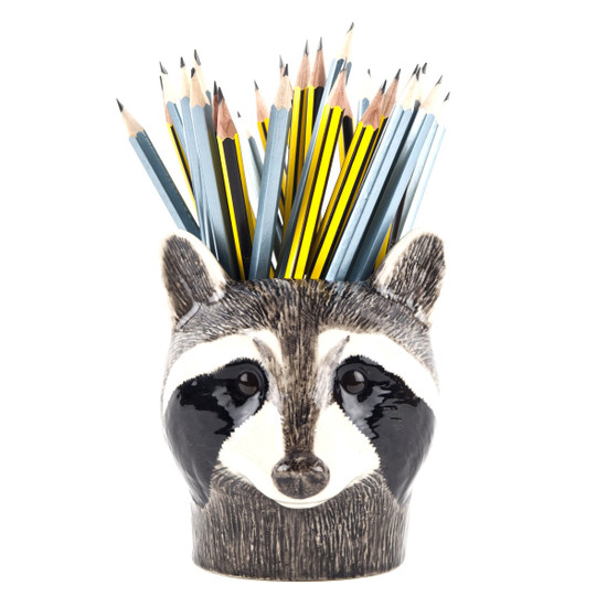 Quail Ceramics Raccoon Pen Pot