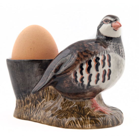 Quail Ceramics Red Legged Partridge Egg Cup
