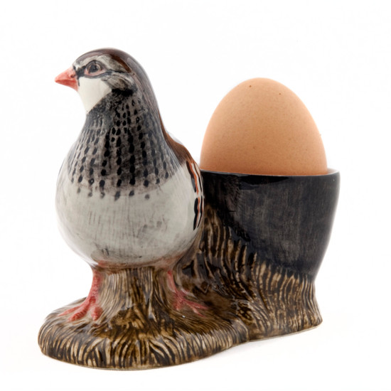 Quail Ceramics Red Legged Partridge Egg Cup