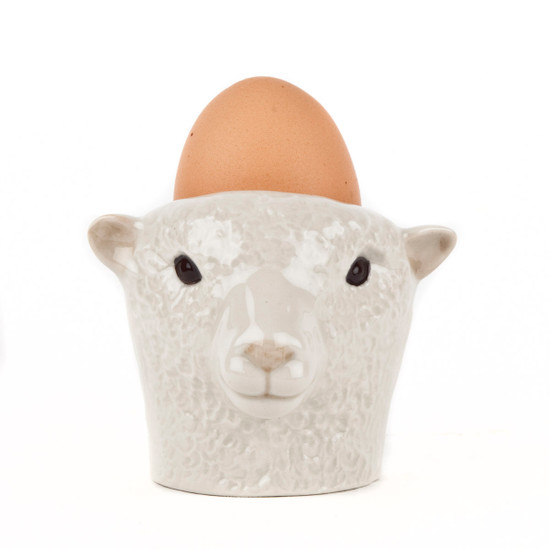 quail ceramics Southdown Sheep face egg cup