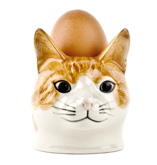 quail ceramics Squash Face Egg Cup