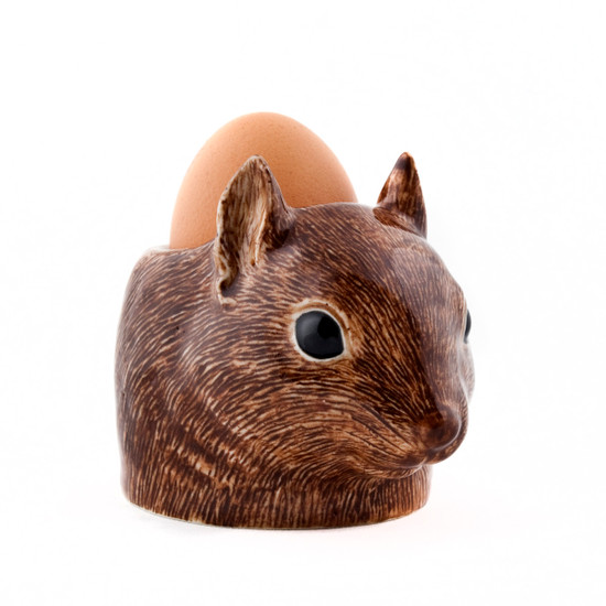 Quail Ceramics Squirrel Face Egg Cup
