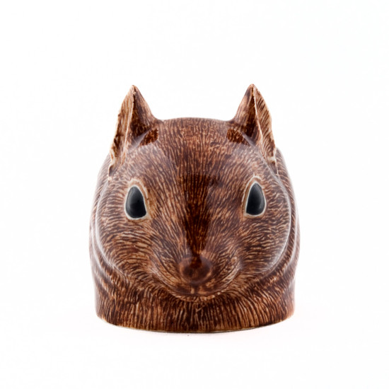 quail ceramics Squirrel Face Egg Cup