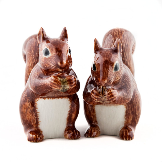 Quail Ceramics Squirrel Salt And Pepper