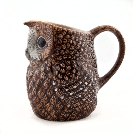 Quail Ceramics Tawny Owl Jug 3.5''