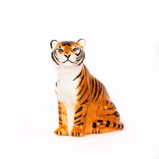 Quail Ceramics Tiger Bud Vase